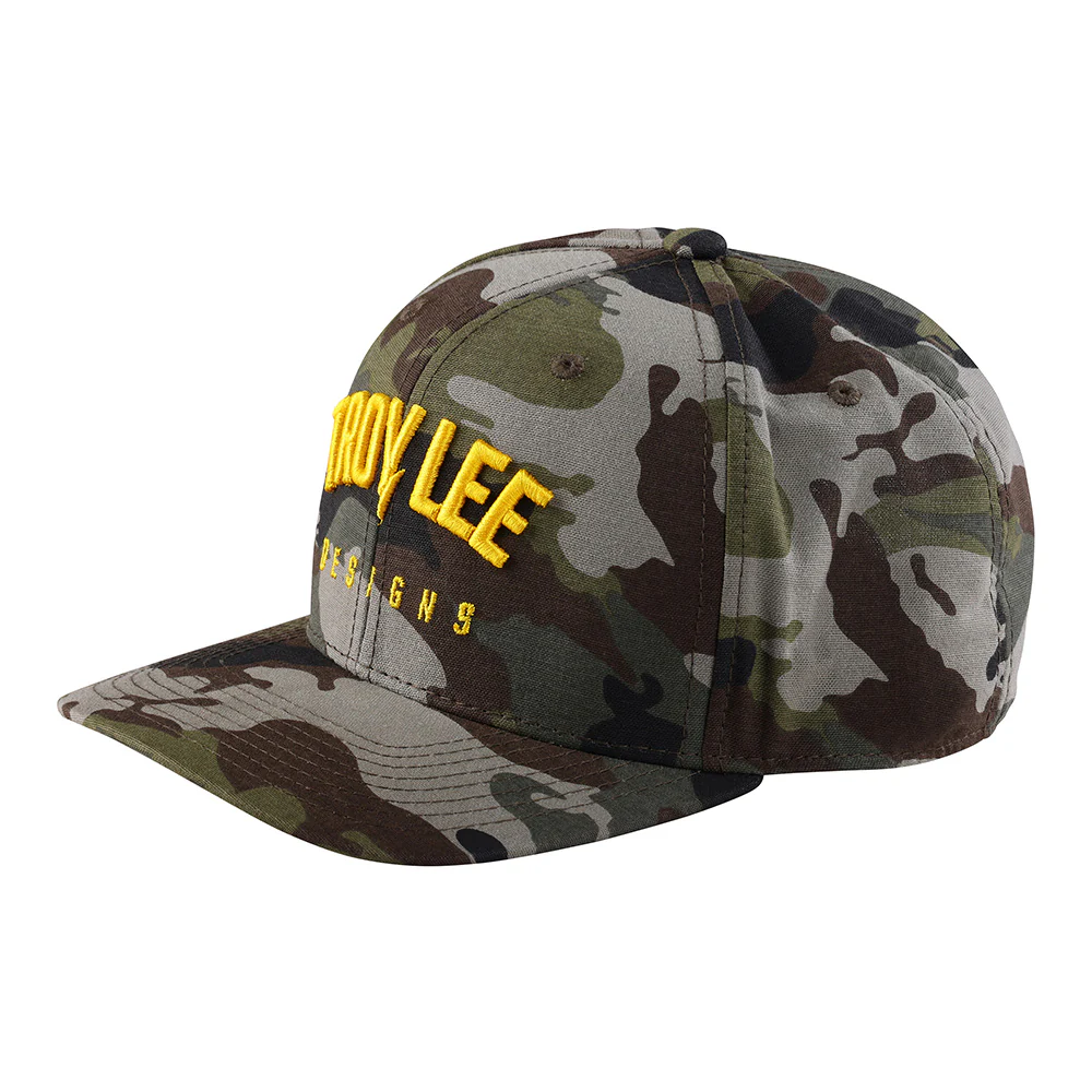 Gorra Curva Troy Lee Designs Bolt Forest Camo